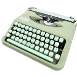 Hermes Baby green lime typemachine revised new ribbon