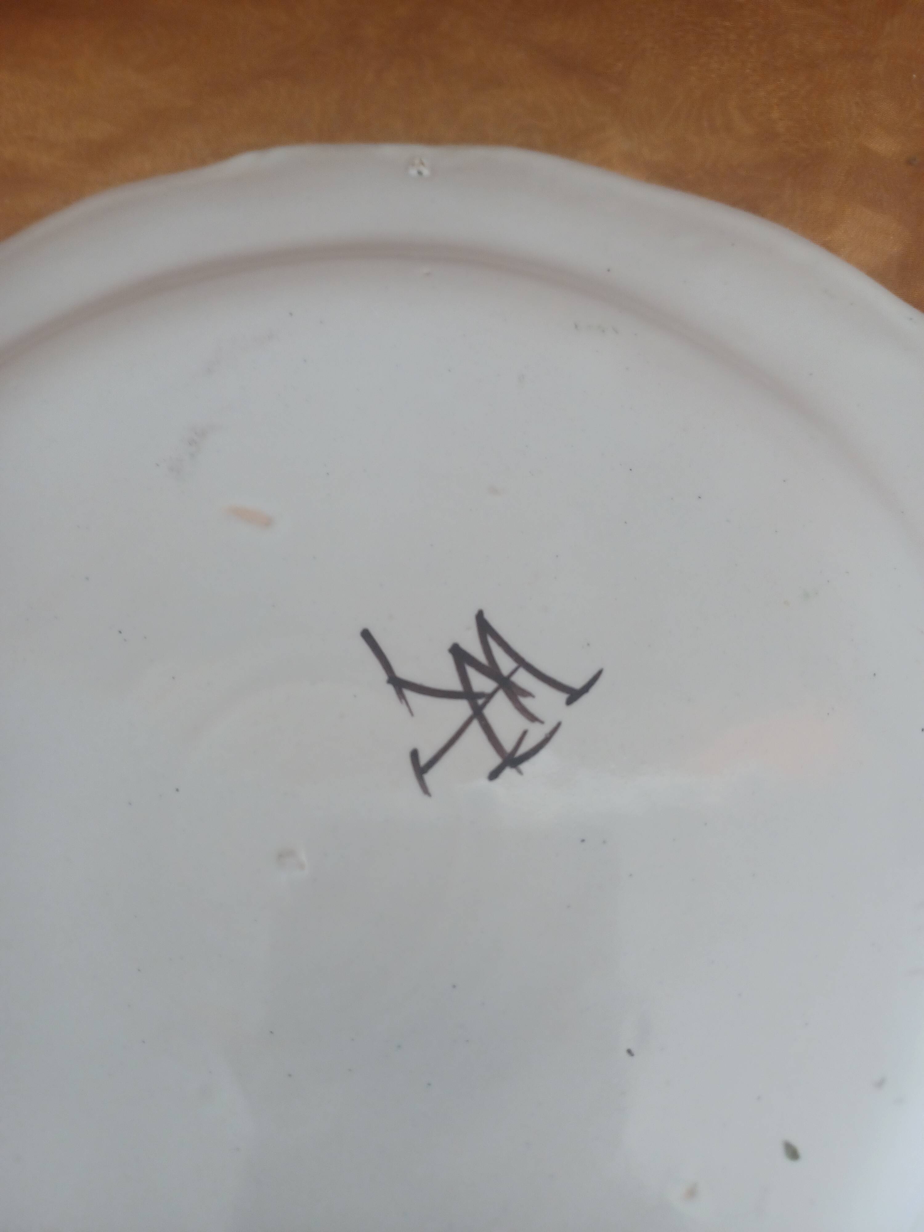 Rouen Earthenware Plate XVIII