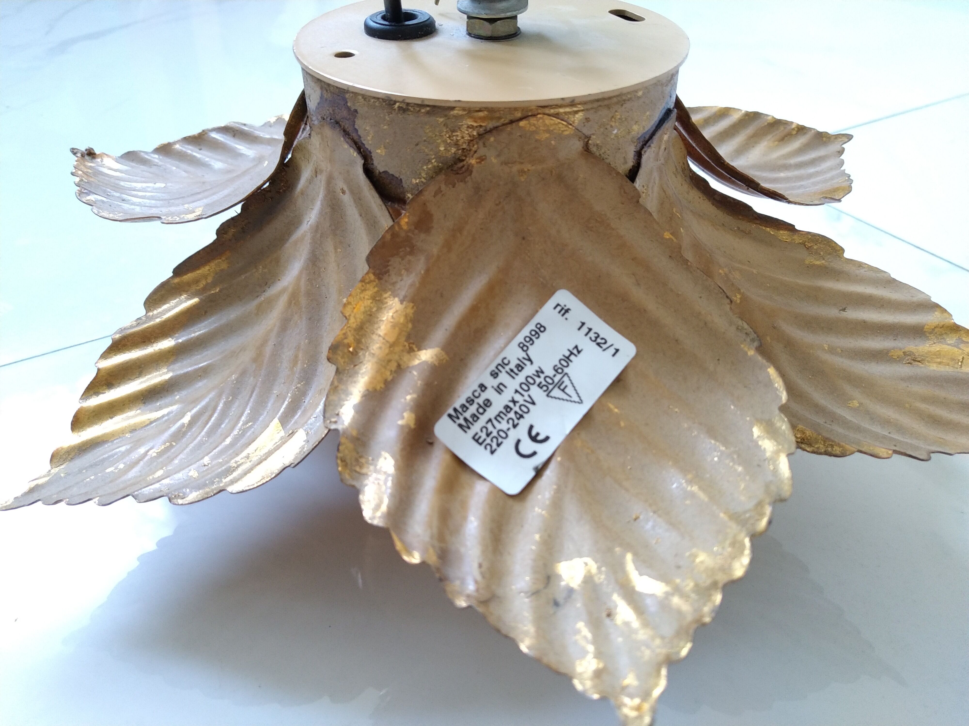 Masca flower ceiling light