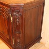 Buffet type of hunting in walnut period eighteenth period