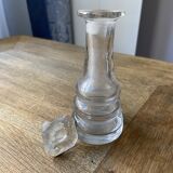 4 old absinthe carafes with spoons
