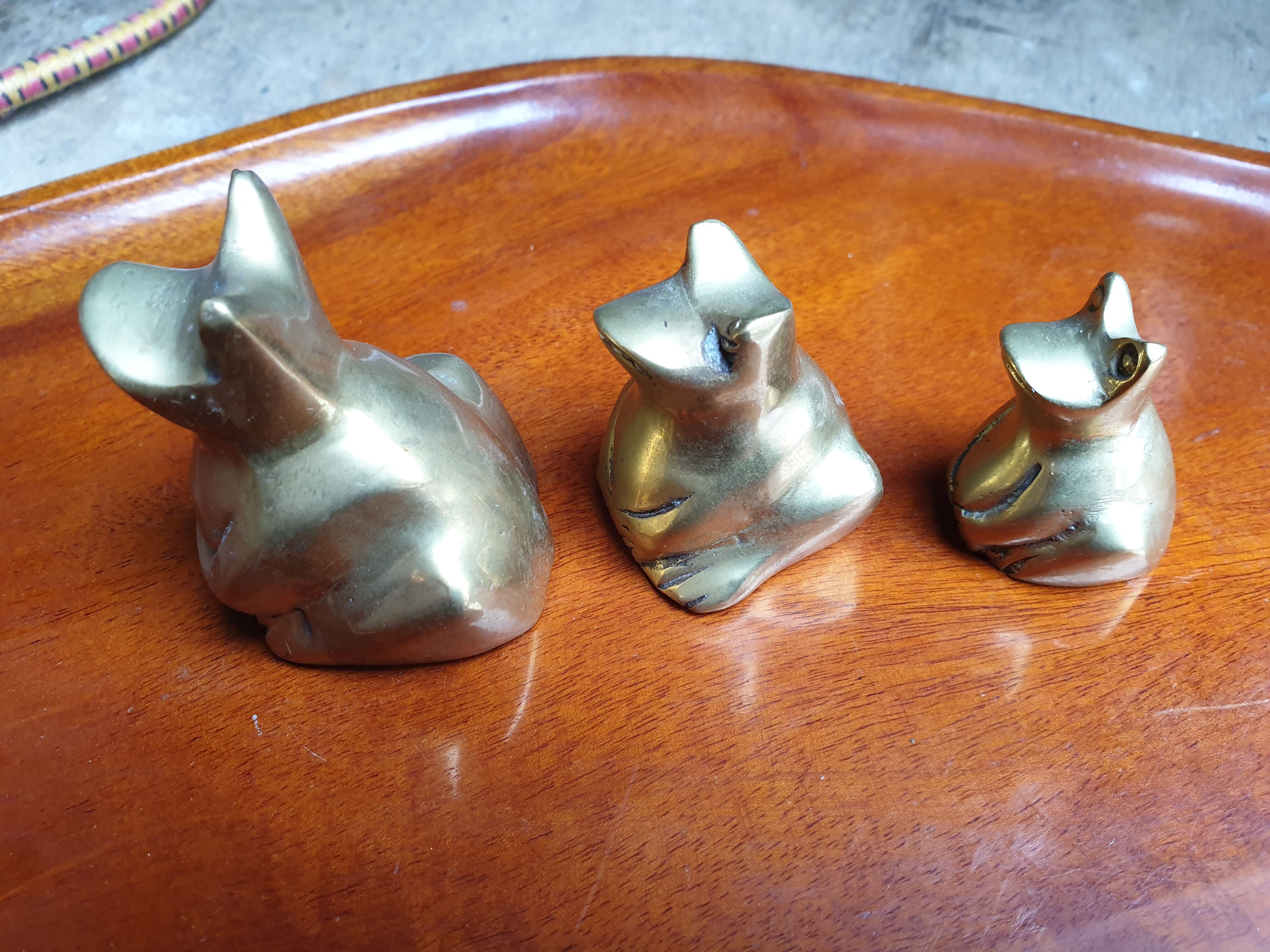 Brass Frogs