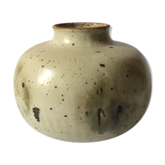 Vallauris le tesson 1970s pyrity sandstone vase