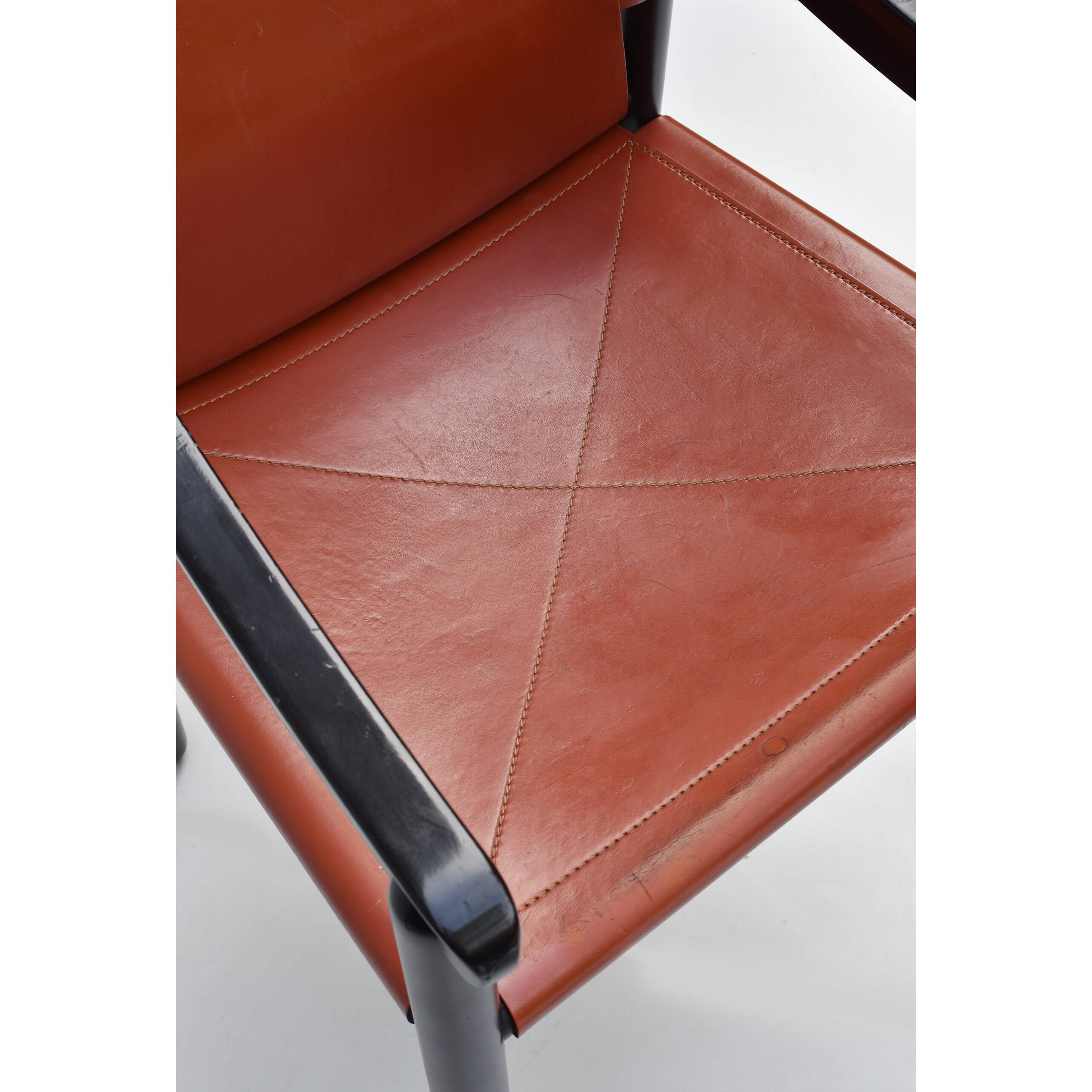 Set of 6 model 905 chairs by Vico Magistretti