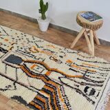 Handmade moroccan berber carpet 189 x 100 cm