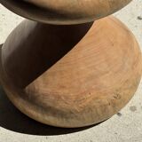 Pawn Natural - Stool, side table, end table in solid mango wood