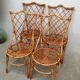Rattan chairs by Louis Sognot