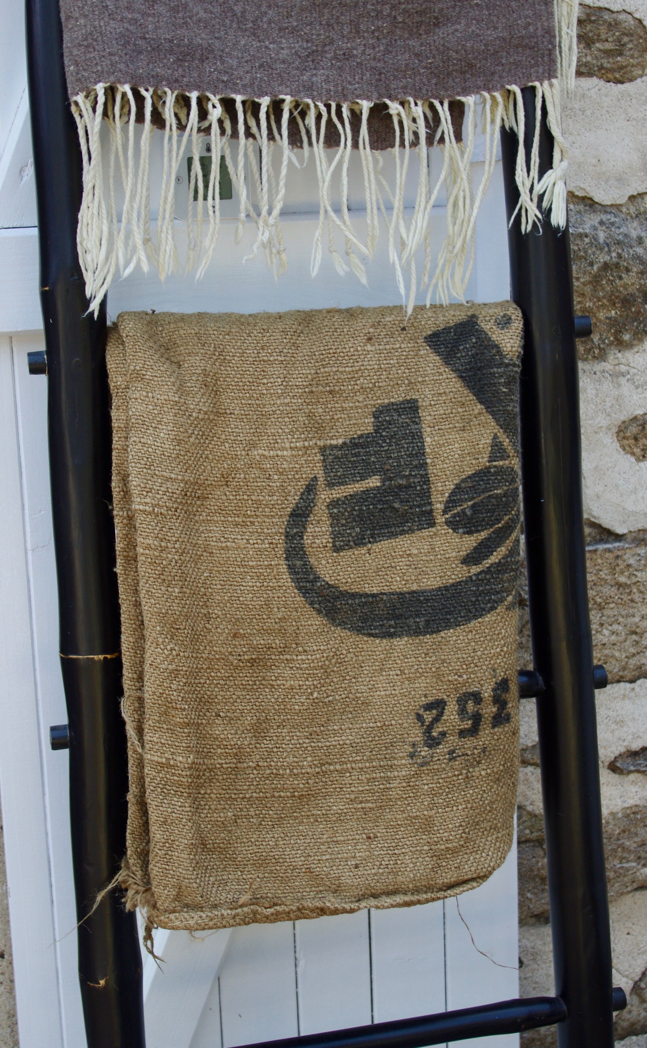 Bag burlap canvas côte d'ivoire cocoa
