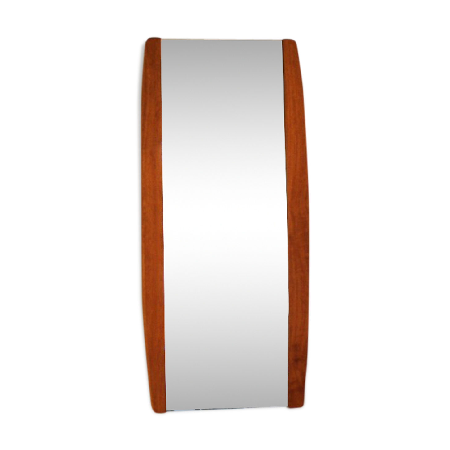 Miroir scandinave années 50 - 79 x 36 cm