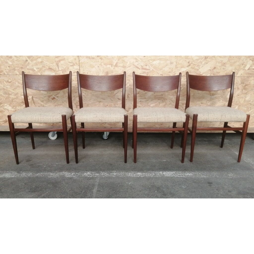 Série de 4 chaises SA10 de Cees Braakman pour Pastoe 1960
