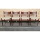 Série de 4 chaises SA10 de Cees Braakman pour Pastoe 1960