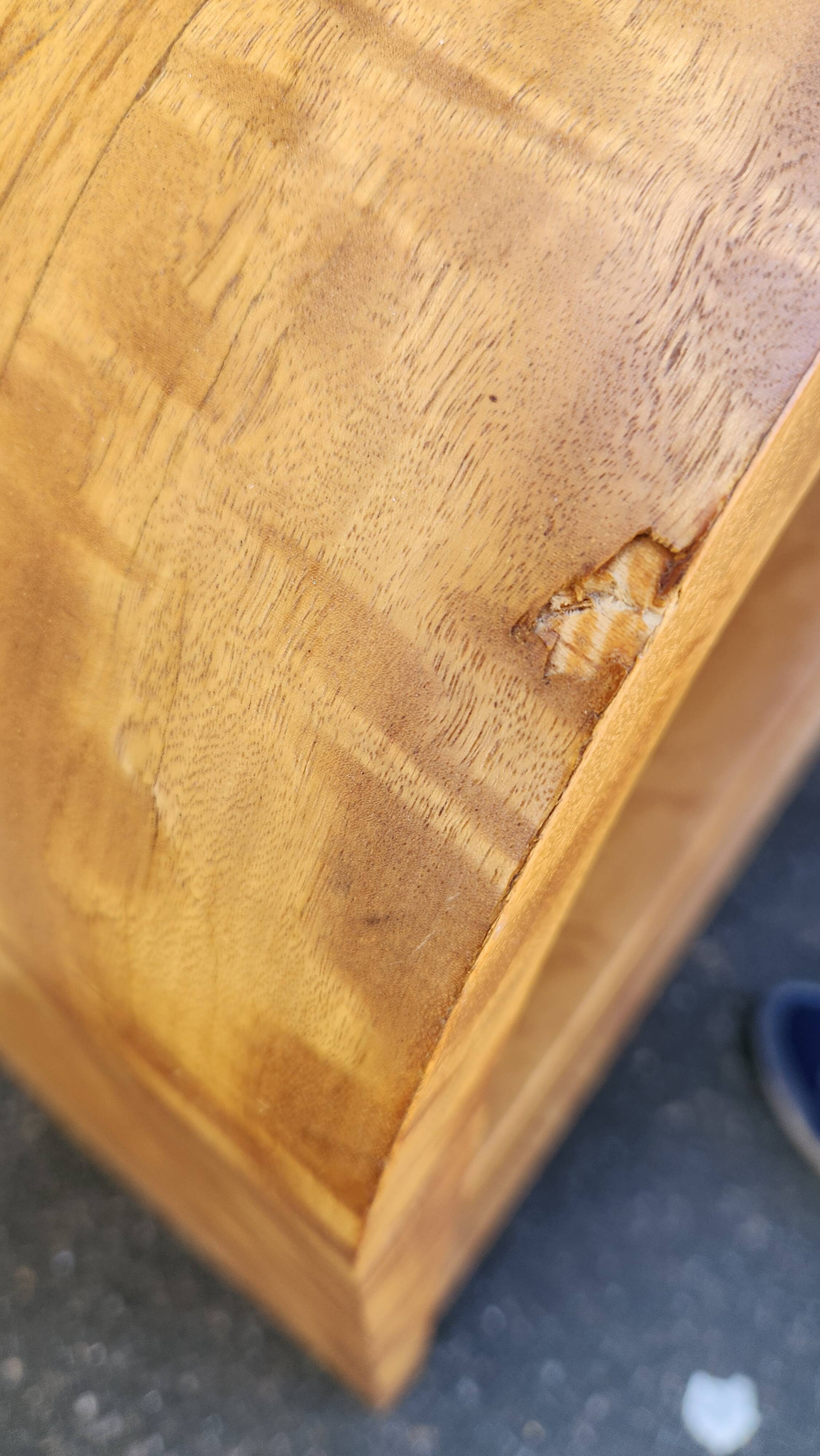 Buffet bas étagère vintage style scandinave / Art Déco
