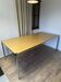 USM Haller desk in natural oak veneer