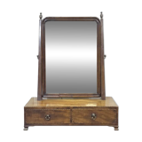 English mahogany dressing table from the late 19th century.