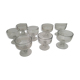 70's blown glass cups