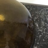 Amber color demijohn 10l