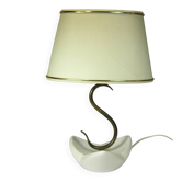 Ceramic and brass lamp from the 1950s.