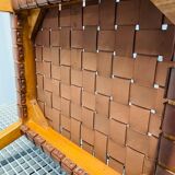 Olivier de Schrijver - Boss armchairs in leather straps - vintage