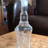 Old carafe in cut glass