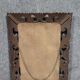 Antique 19th-century carved oak mirror