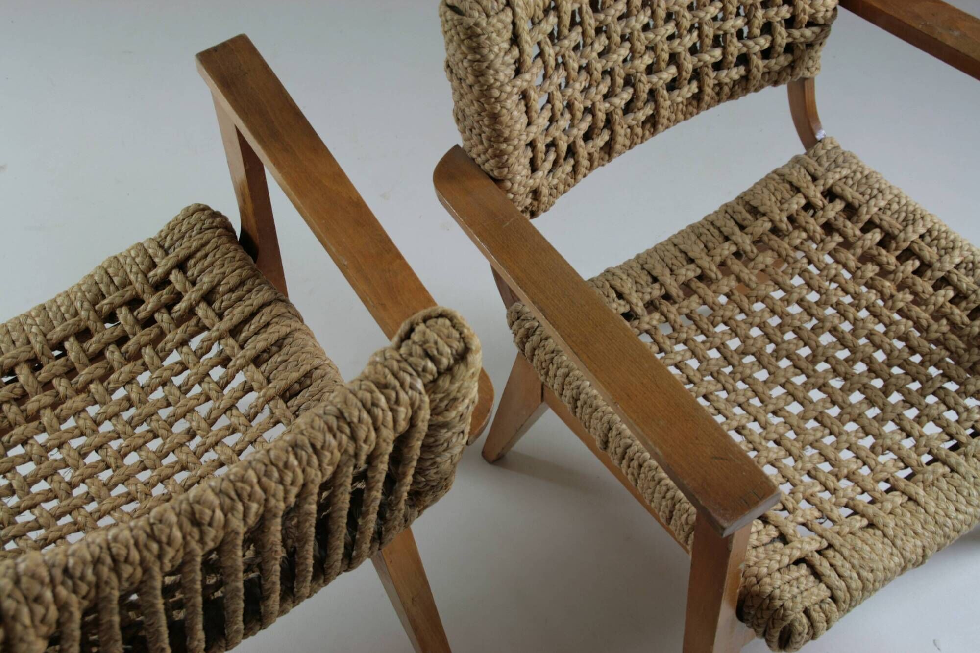 Pair of bridge armchairs Vibo, 1950s France