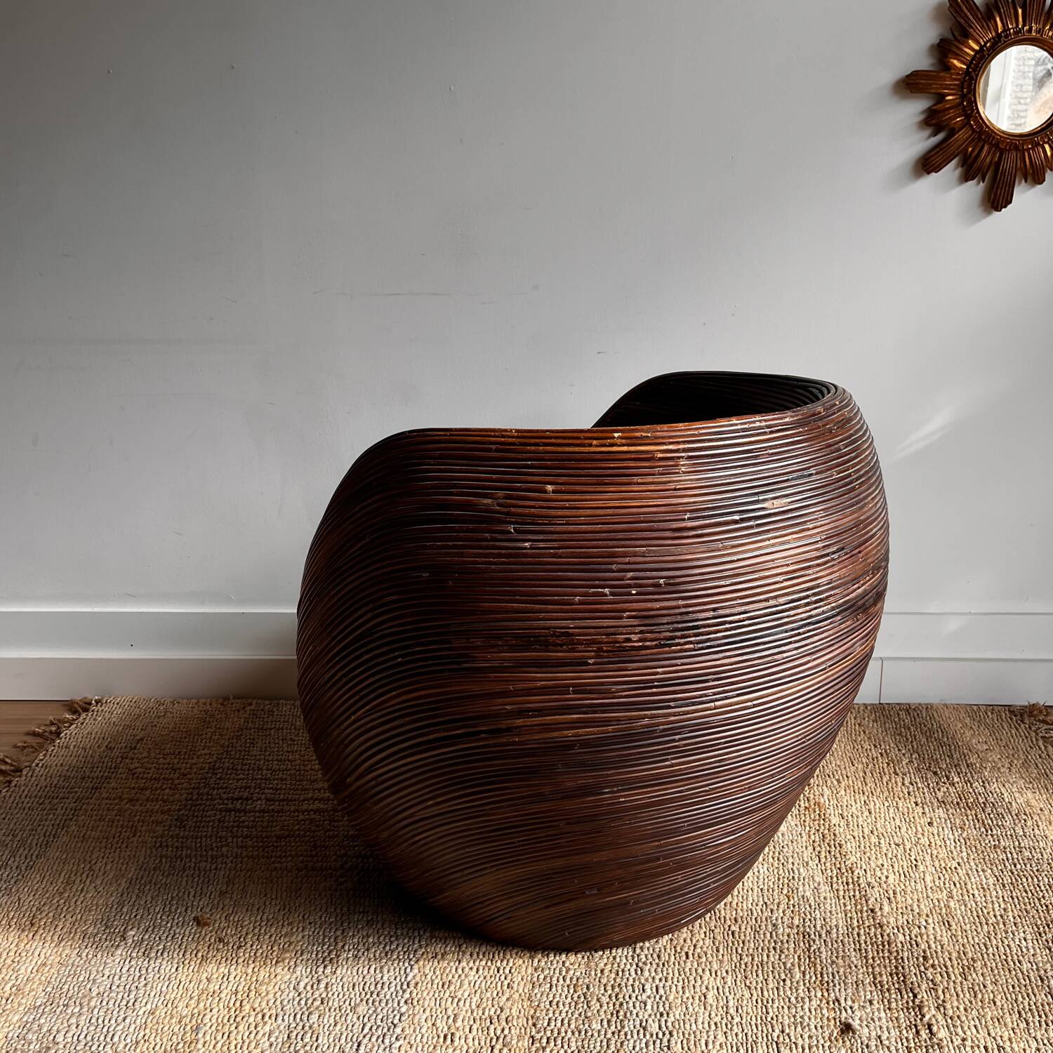 Fauteuil en rotin « Pencil reed »