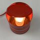 Vintage Red Tin Can Lamp, Ad Van Berlo, Vrieland Design, 1980s