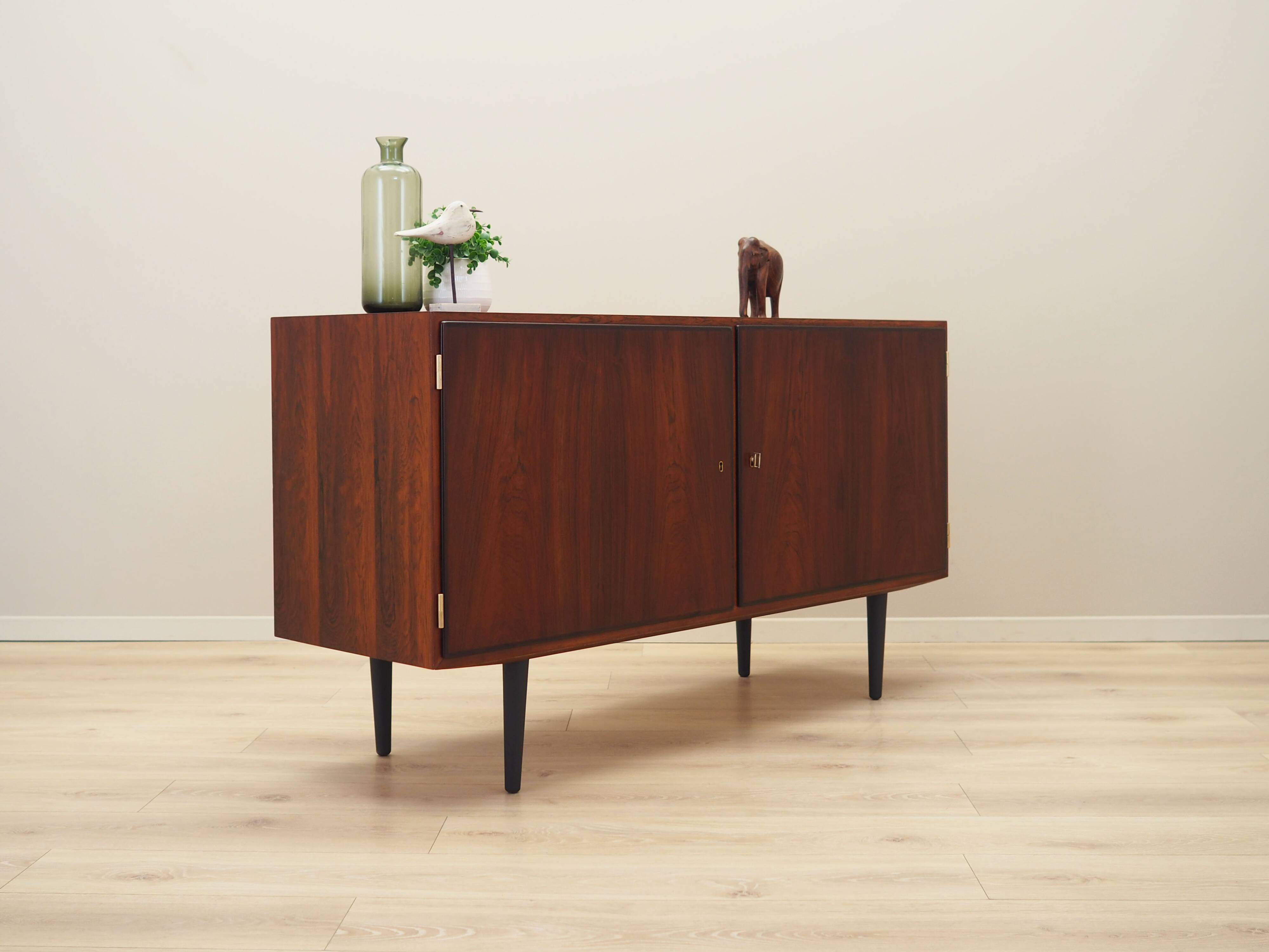 Rosewood cabinet, Danish design, 1970s, designer: Carlo Jensen, production: Hundevad