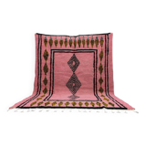 Handmade Berber pink rug 250cmx150cm