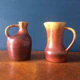 Set of 2 Accolay pitchers from the 1960s