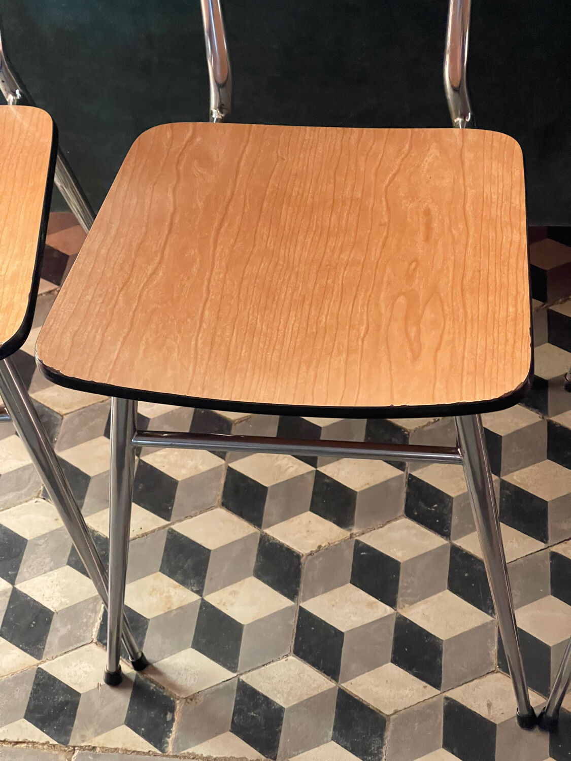 4 Formica chairs from the 1960s