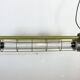 Grey Soviet Industrial Hanging Tube Light, 1970s