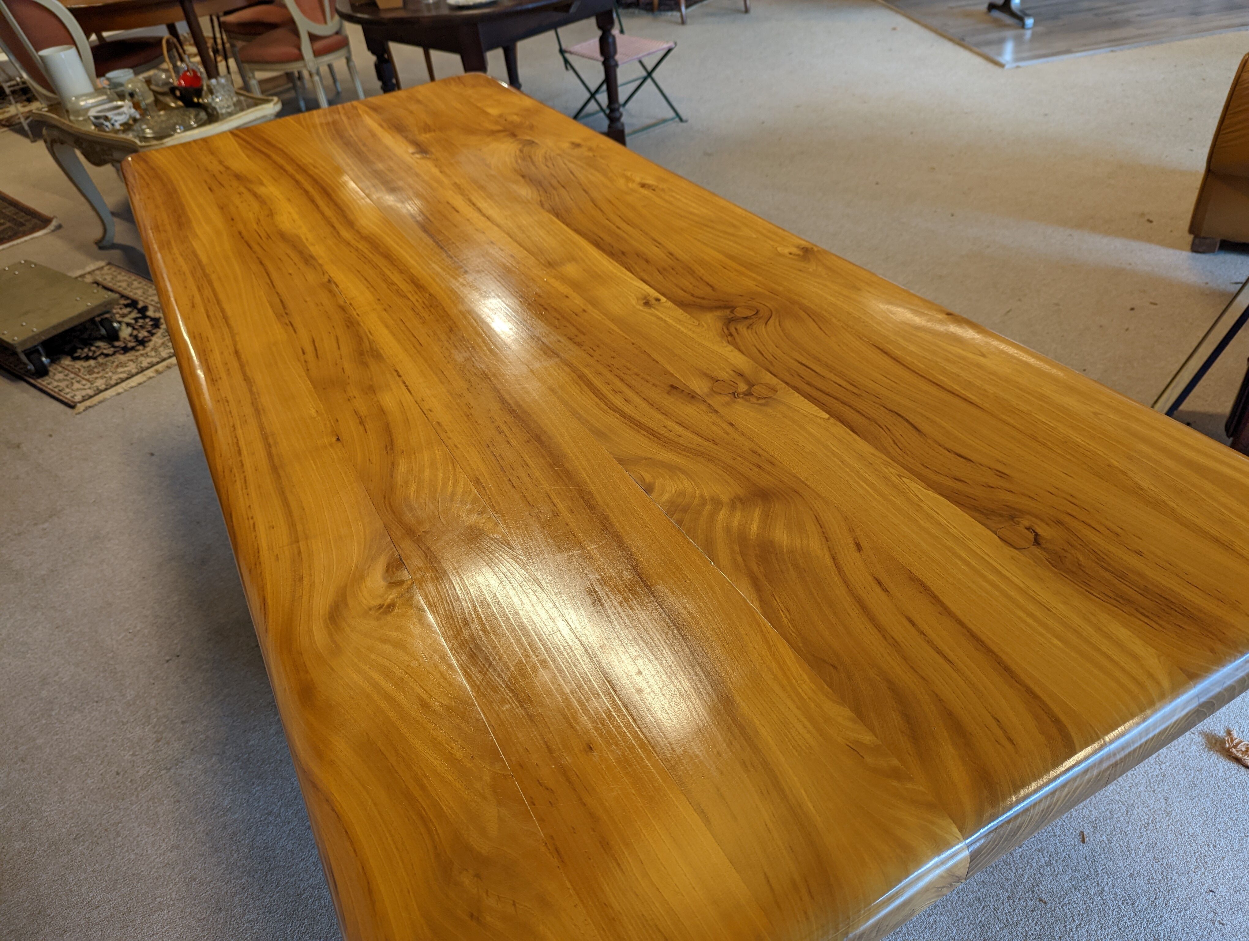 Elm monastery table