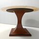 Dining Table with a Portuguese Pink Marble Top in the style of Carlo De Car