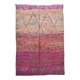 Tapis Vintage Rose Pêche - 295 x 185 cm