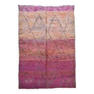Vintage Peach Rose Rug - 295 x 185 cm