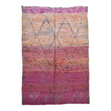 Tapis Vintage Rose Pêche - 295 x 185 cm