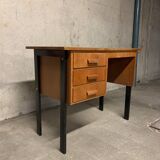 Vintage Look Wooden Desk Retro Design 1950 1960