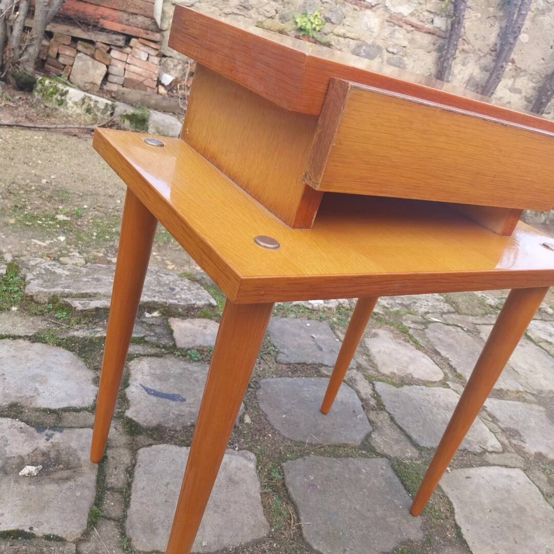 Vintage bedside table