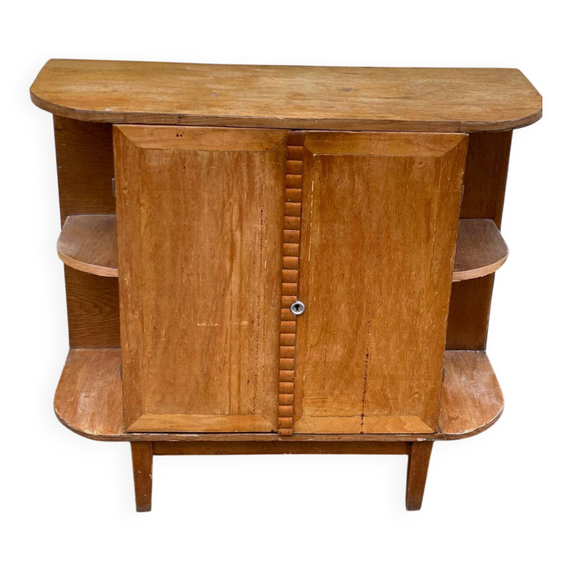 Meuble bar art déco 1950 en bois