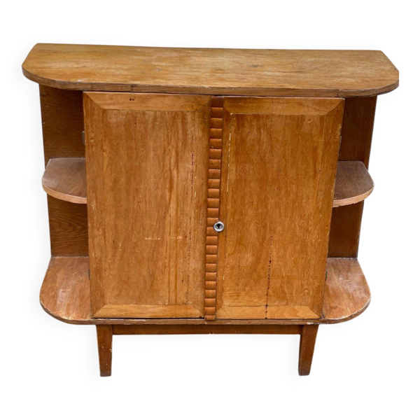 Meuble bar art déco 1950 en bois