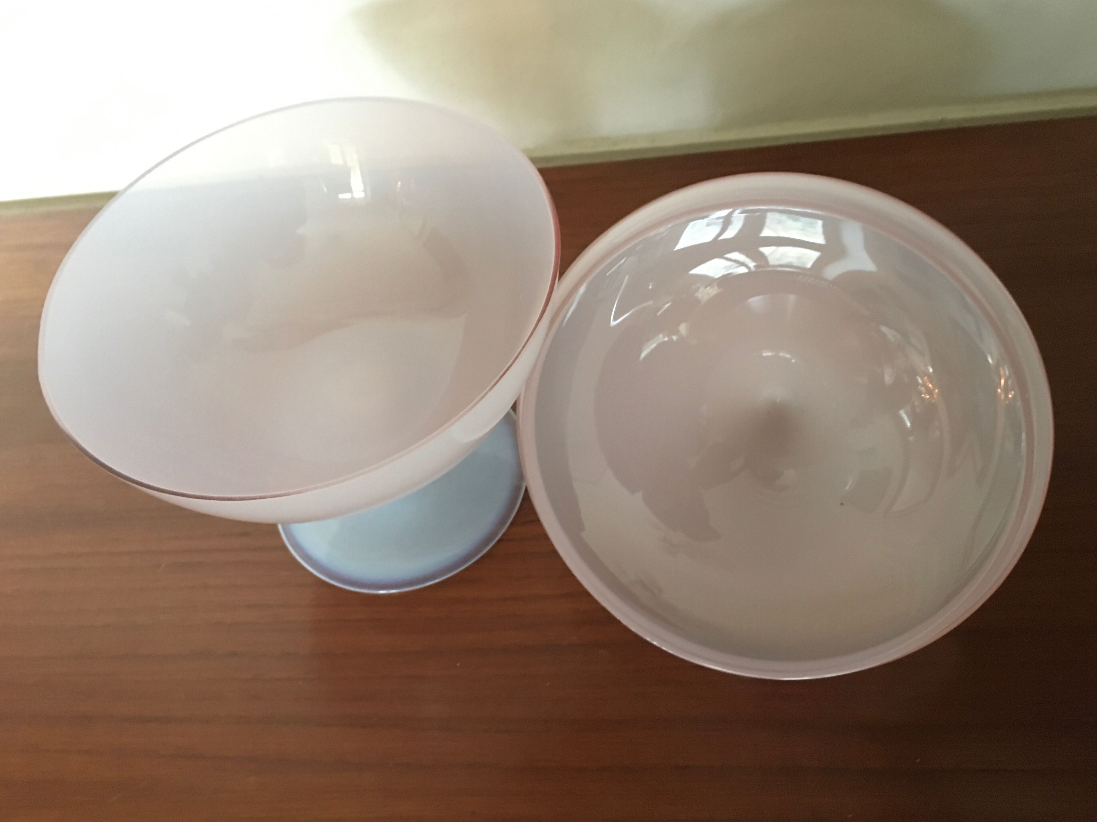 Candy on pink opaline foot