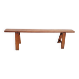 Old solid wood bench 167cm