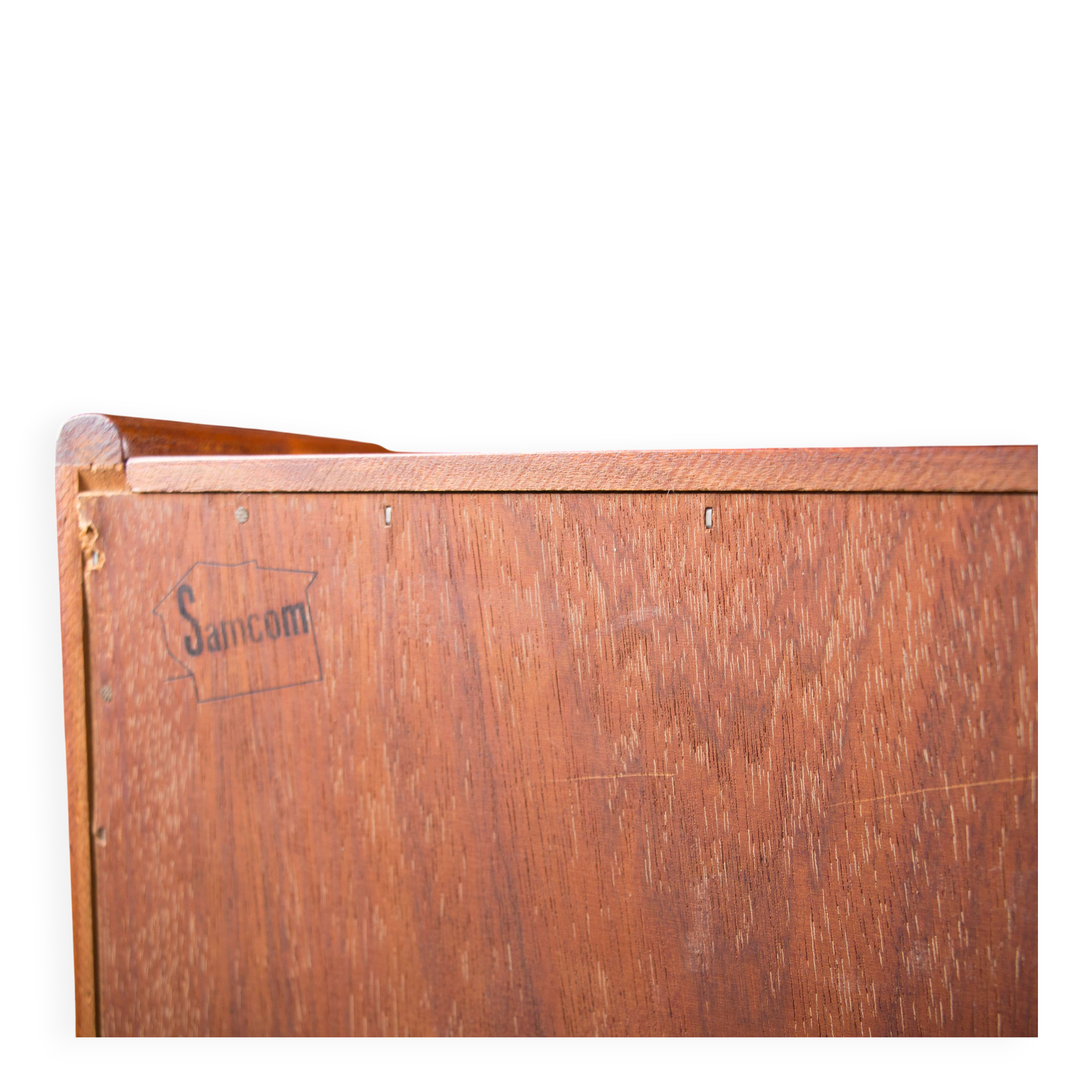 Danish teak sideboard 200 cm, model 31b, by Johannes Andersen 1960.