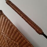 Door vintage rattan magazine