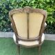 Basket bed and its two armchairs