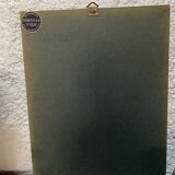 Small old framed oil on cardboard