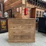 Beech commode, late 19th century