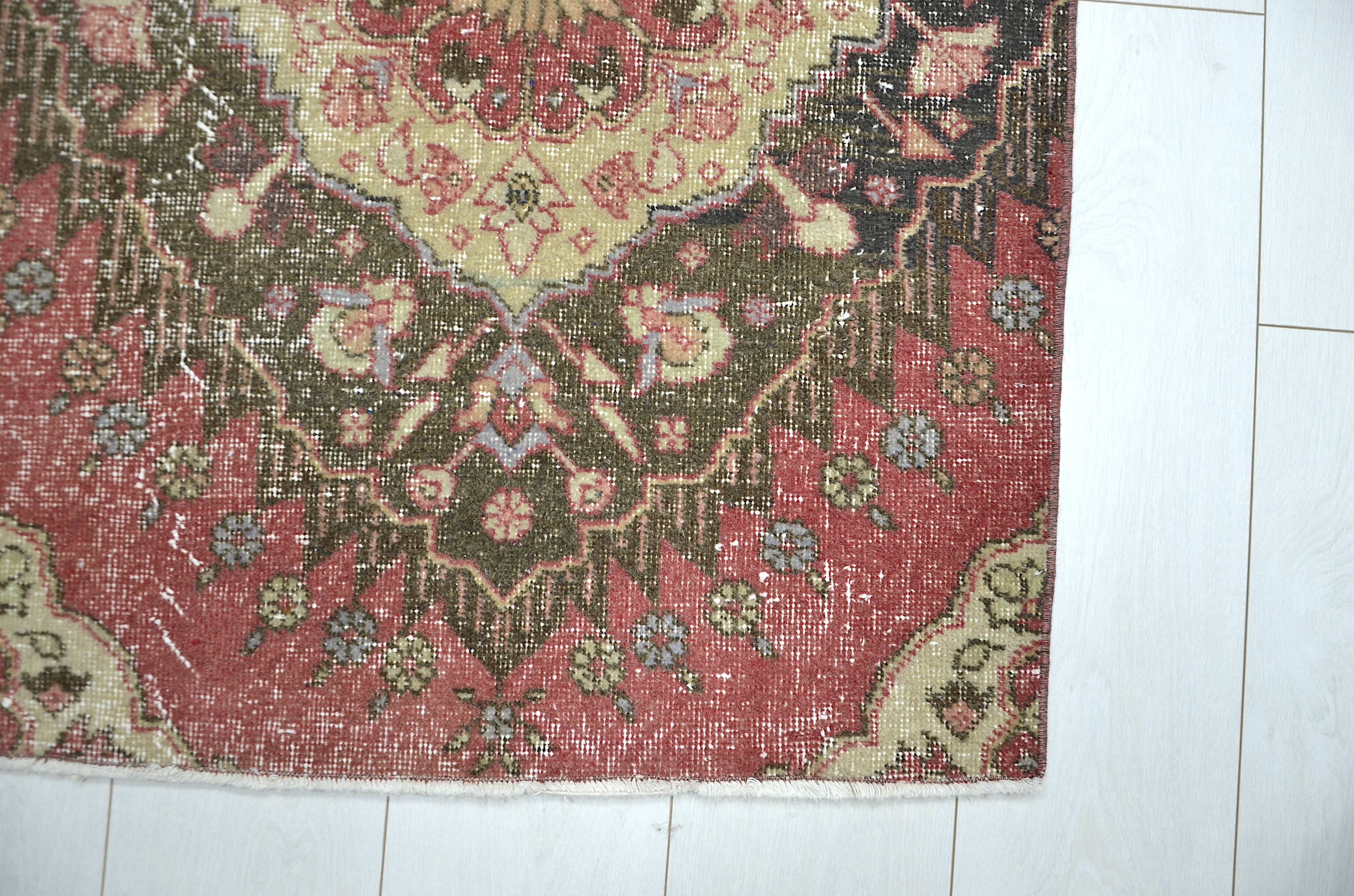 Red & Green Turkish Runner sk 2249