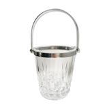 Crystal ice bucket 60s-70s